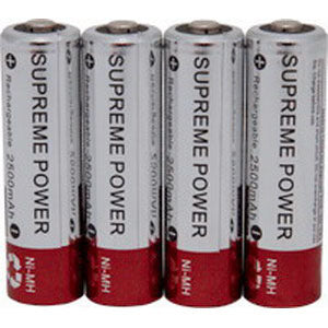 AAA Alkaline Battery, 4/Pkg (Package of 4)