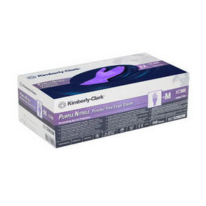 Safeskin Non-Sterile Powder-Free Purple Nitrile-XTRA Exam Glove, Small (Box of 50)