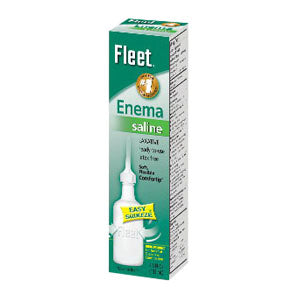 Fleet Enema, Ready-to-Use Saline Laxative, Twin Pack, 4.5 oz Bottles