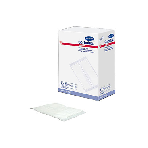 Sorbalux Abdominal Pad, Sterile, 8" x 10"