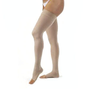Jobst For Men Thigh High,Xl,Khaki,20-30mm,Clsd Toe