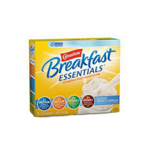 Carnation Instant Breakfast Essentials Classic French Vanilla Flavor Powder Mix 9 oz., Retail (Box of 10)