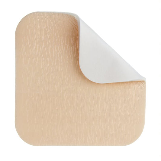 DermaFoam Waterproof Foam Wound Dressing without Border, 4" x 4.25" (Box of 10)