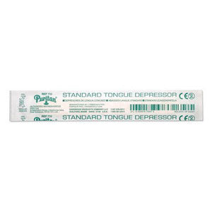 Standard Tongue Depressors 6" X 11/16", 250/Box (Case of 2500)