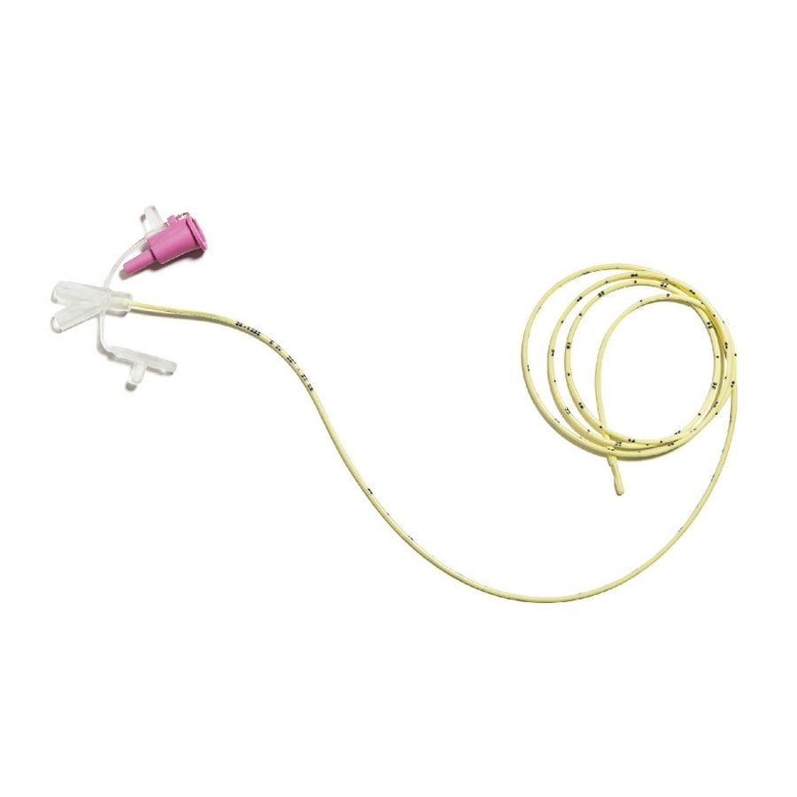 CORFLO Ultra Lite Nasogastric Feeding Tube without Stylet and with ENFit Connectors, 5 Fr, 36"