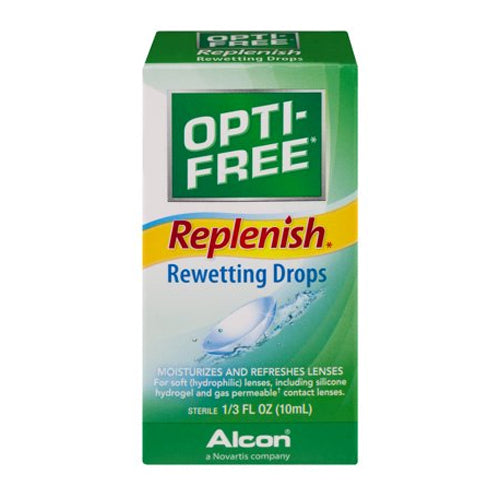 Opti-Free Replenish Rewetting Drops, 10ml