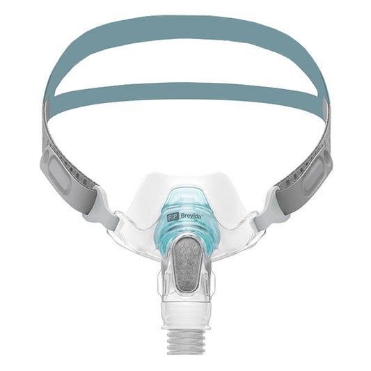 F&P Brevida Nasal Mask with Headgear, Medium-Large Seal