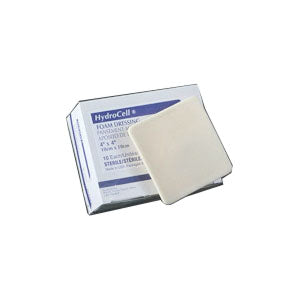 Hydrocell Non-Adhesive Foam Dressing with Film Backing 6" x 6" (Box of 10)