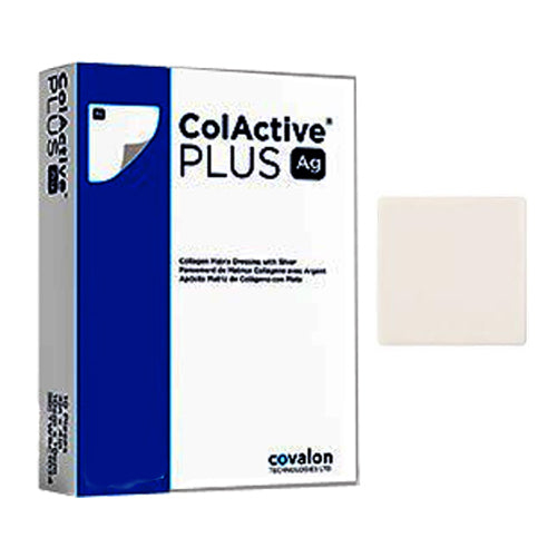 ColActive Plus Ag Collagen Dressing 2" x 2" (Box of 10)