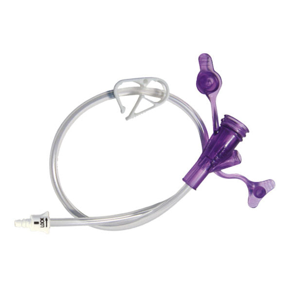 2" Sterile Purple Dual ENFit Y-Port Medication Set