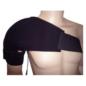 Sport Shoulder Conductive Garment With (4) 2" x 3" Fabric Electrodes, Universal