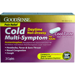 Day and Night Time Multi-Symptom Cold Caplet (20 Count) (Box of 20)