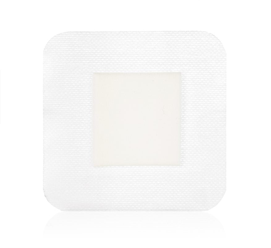 Bordered Foam Waterproof Wound Dressing, 6" x 6"