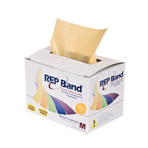 Rep Band Exercise Band, Peach, 6 yd. Roll