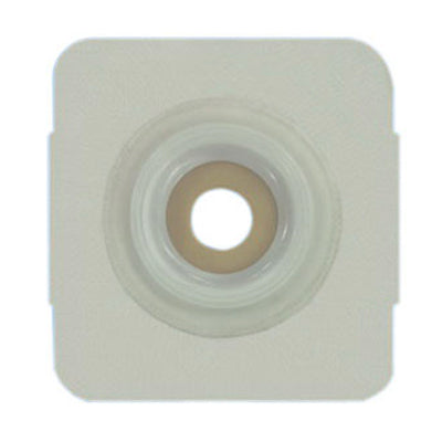 Securi-T USA Two-Piece Pre-Cut 1 1/8" Opening Extended Wear Convex Wafer with Flexible Tape Collar 5"x 5" 2 1/4" Flange (Box of 5)