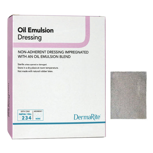 Oil Emulsion Non-Adherent Wound Dressing, 5" x 9" (Box of 12)