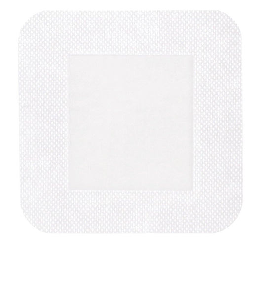Gauze Wound Dressing with Adhesive Border, 4" x 4"