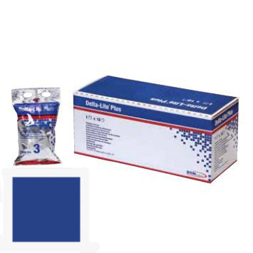 Delta-Lite Plus Fiberglass Cast Tape 3" x 4 yds., Deep Blue (Box of 10)