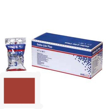 Delta-Lite Plus Fiberglass Cast Tape 3" x 4 yds., Deep Red (Box of 10)