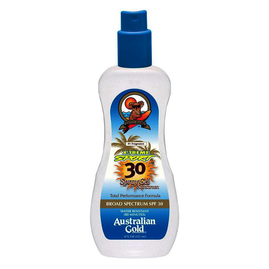 Australian Gold 30 Xtreme Sport Spray Gel, 8 ounce
