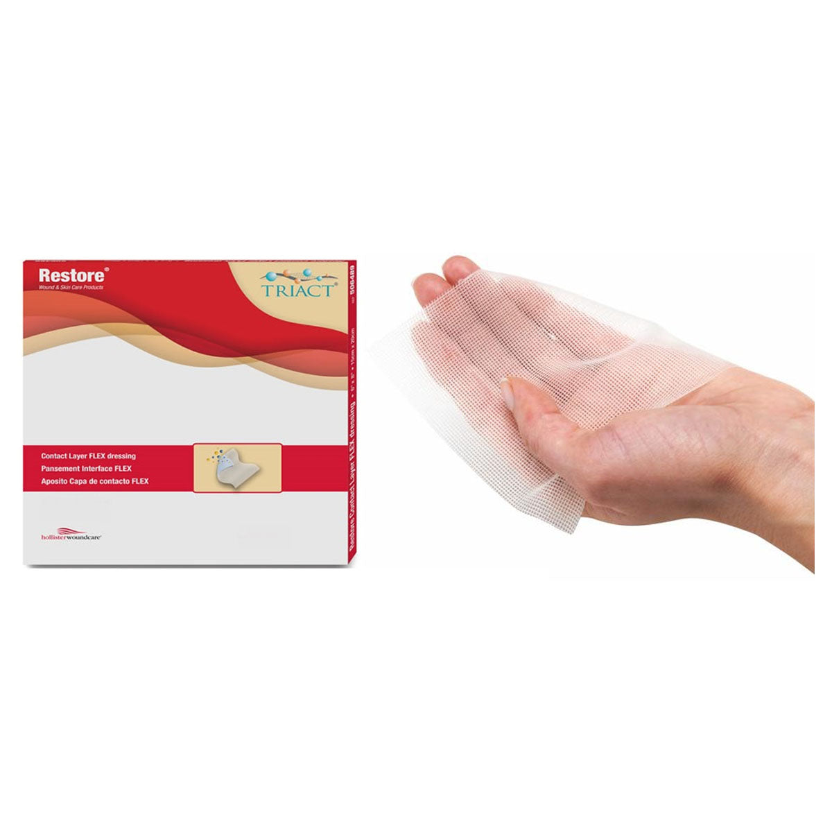 UrgoTul Contact Layer Flex Dressing, 2" x 2" (Box of 10)