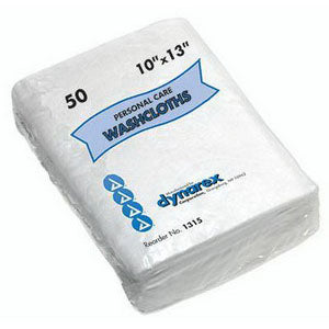 Personal Care Dry Wipe Washcloth, 12 X 13, 50/Pkg (Package of 50)
