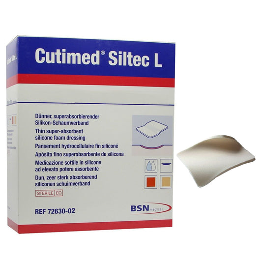 Cutmed Siltec L 6" x 6" (Box of 10)