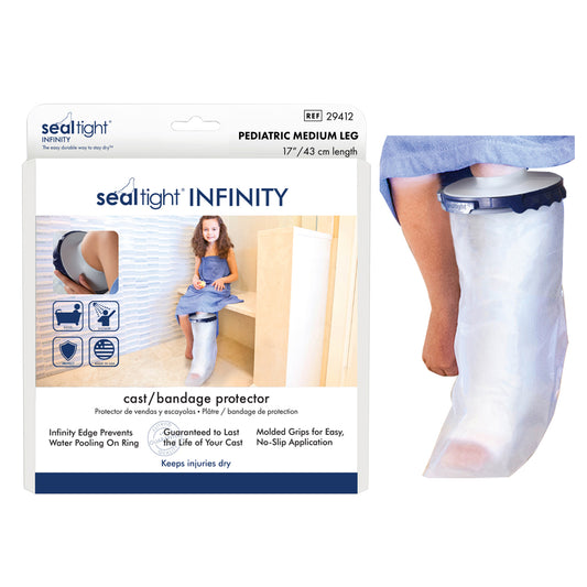 Seal-Tight Infinity Cast Protector Pediatric Medium Leg