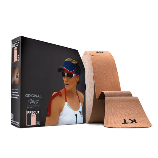 KT Tape Cotton Jumbo Precut, Beige