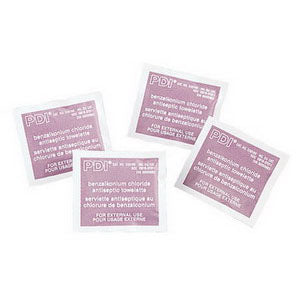 Hygea Obstetrical Benzalkonium Chloride Towelette (Box of 100)