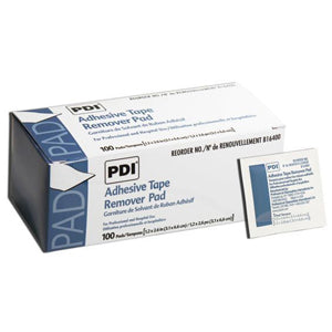 Adhesive Tape Remover Pad, 1-1/4" x 2-3/5" (Box of 100)
