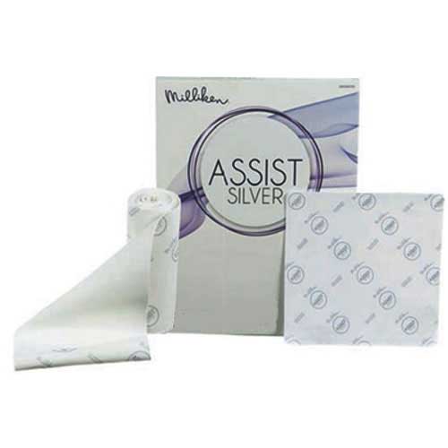 OVIK Health ASSIST Silver Absorbent Antimicrobial Dressing, 24" x 36" (Case of 20)