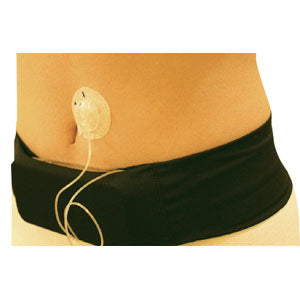 Medi-Belt Insulin Pump Belt, 22" - 26", Small, Black