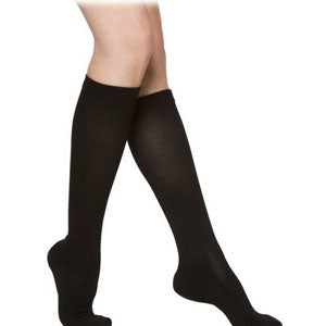 362C Motion Cushioned Cotton Calf, 20-30mmHg, Men's, X-Large, Long, Black
