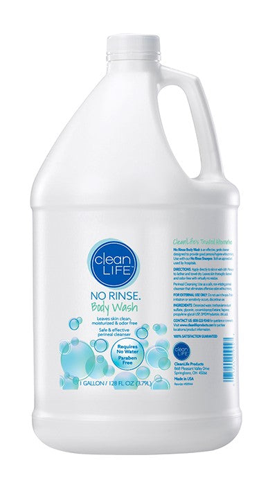 No-Rinse Body Wash 1 Gallon