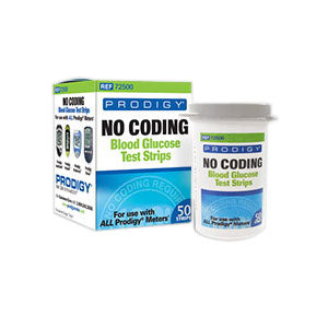 Prodigy No Coding Test Strip (50 count) (Box of 50)