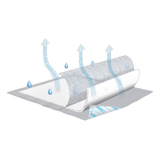 TENA InstaDri Air Securepad Underpad (Package of 5)
