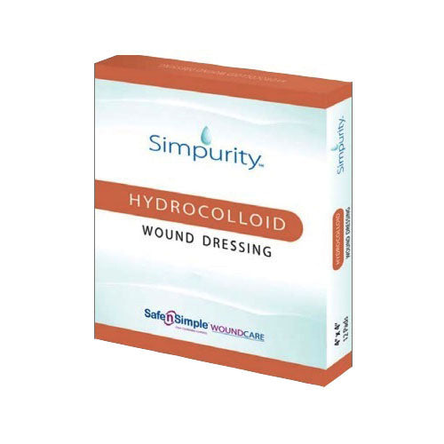 Safe N Simple Simpurity Hydrocolloid, 2" x 2" (Box of 12)