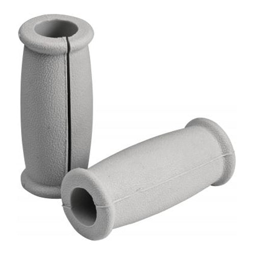 Carex Grey Split Crutch Handgrips, Pair