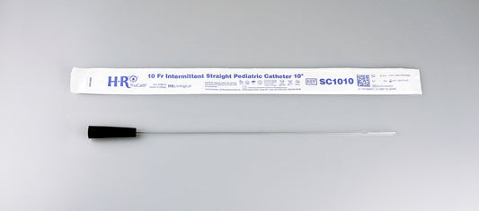 TruCath Intermittent Straight Catheter, Pediatric, 10FR, 10" (Box of 30)