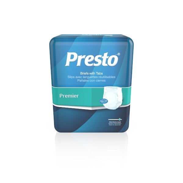 Presto Performance Premier Brief, Adult, X-Large, 58" - 64" (Case of 60)