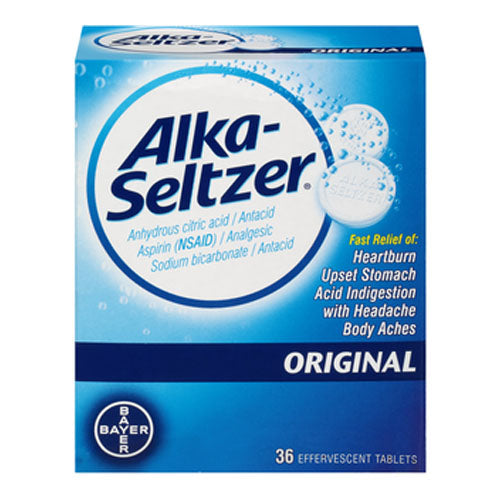 Alka-Seltzer Original with Aspirin 36 ct