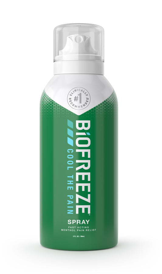 Biofreeze Pain Relieving 360 Degree Spray, 3 oz