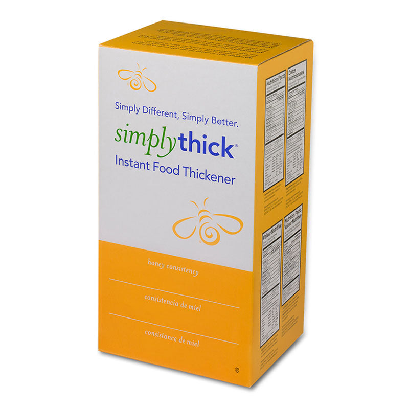 SimplyThick EasyMix Gel Thickener, Honey Consistency (Box of 25)
