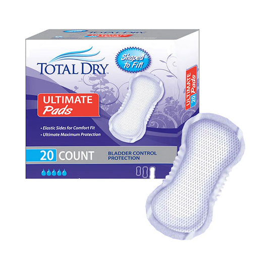 TotalDry Pads Ultimate, 16.5" Long (Package of 20)
