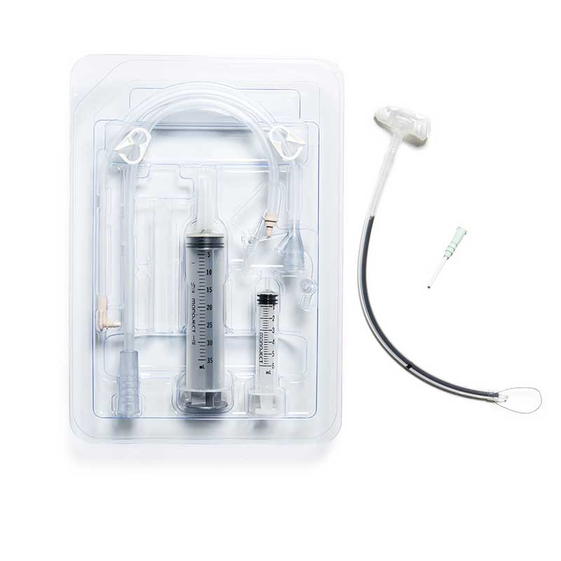 MIC-KEY Low-Profile Transgastric Jejunal Feeding Tube Kit, 16 fr, 1.0 cm
