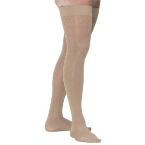 233N Essential Cotton Thigh, 30-40mmHg, Men's, Large, Short, Crispa