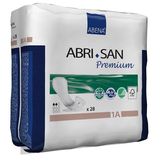 Abri-San Premium Pads, Size 1A, 4" x 11" L (Package of 28)