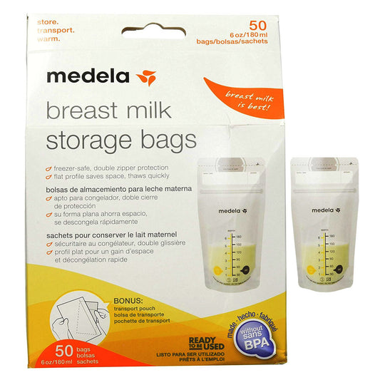 Breast Milk Storage Bags (Box of 50)