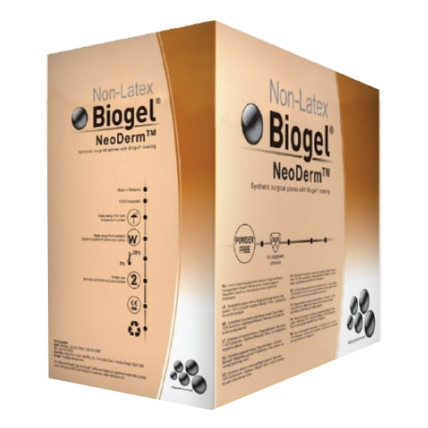 Biogel NeoDerm Sterile Synthetic Polychloroprene Surgical Glove, Single, Size 6.0 (Box of 50)